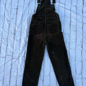 Madewell Forest Green Corduroy Overalls